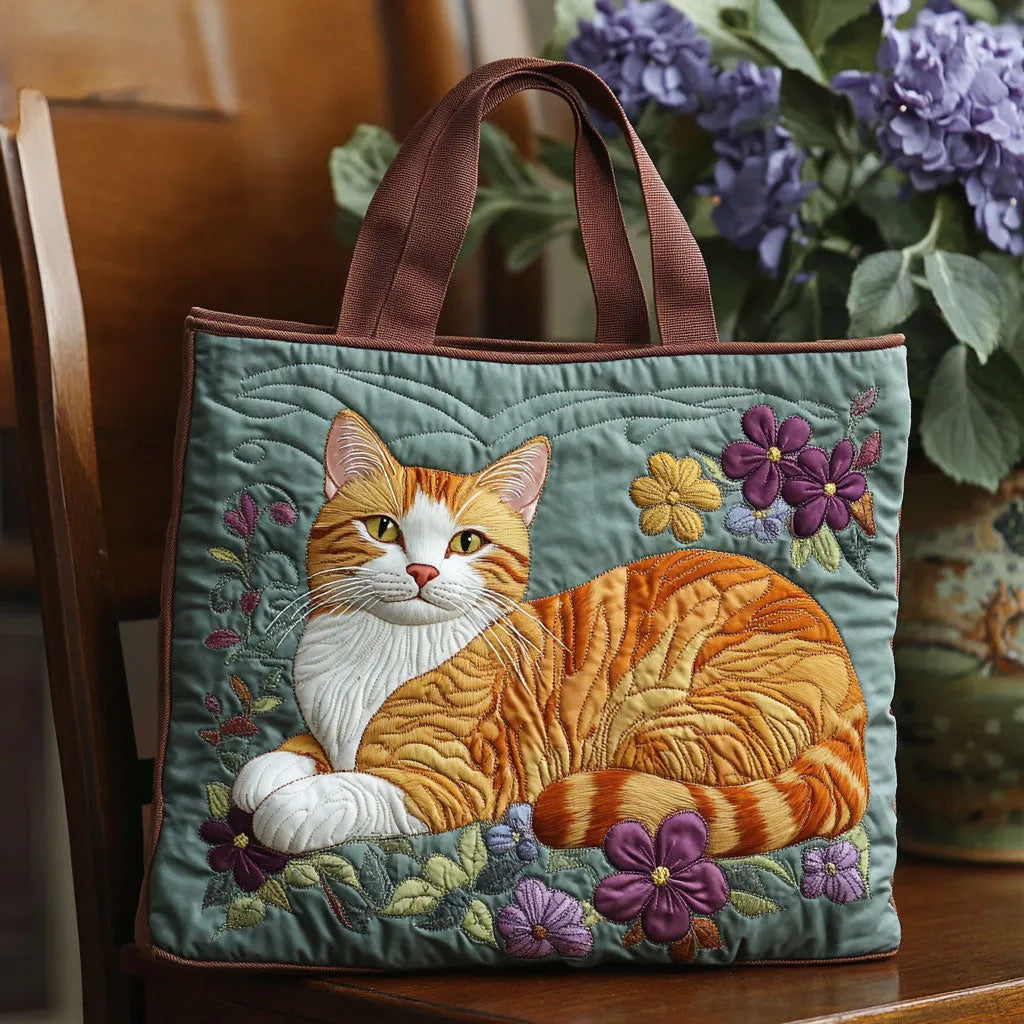 Bolsa Artesanal – Gato Naranja