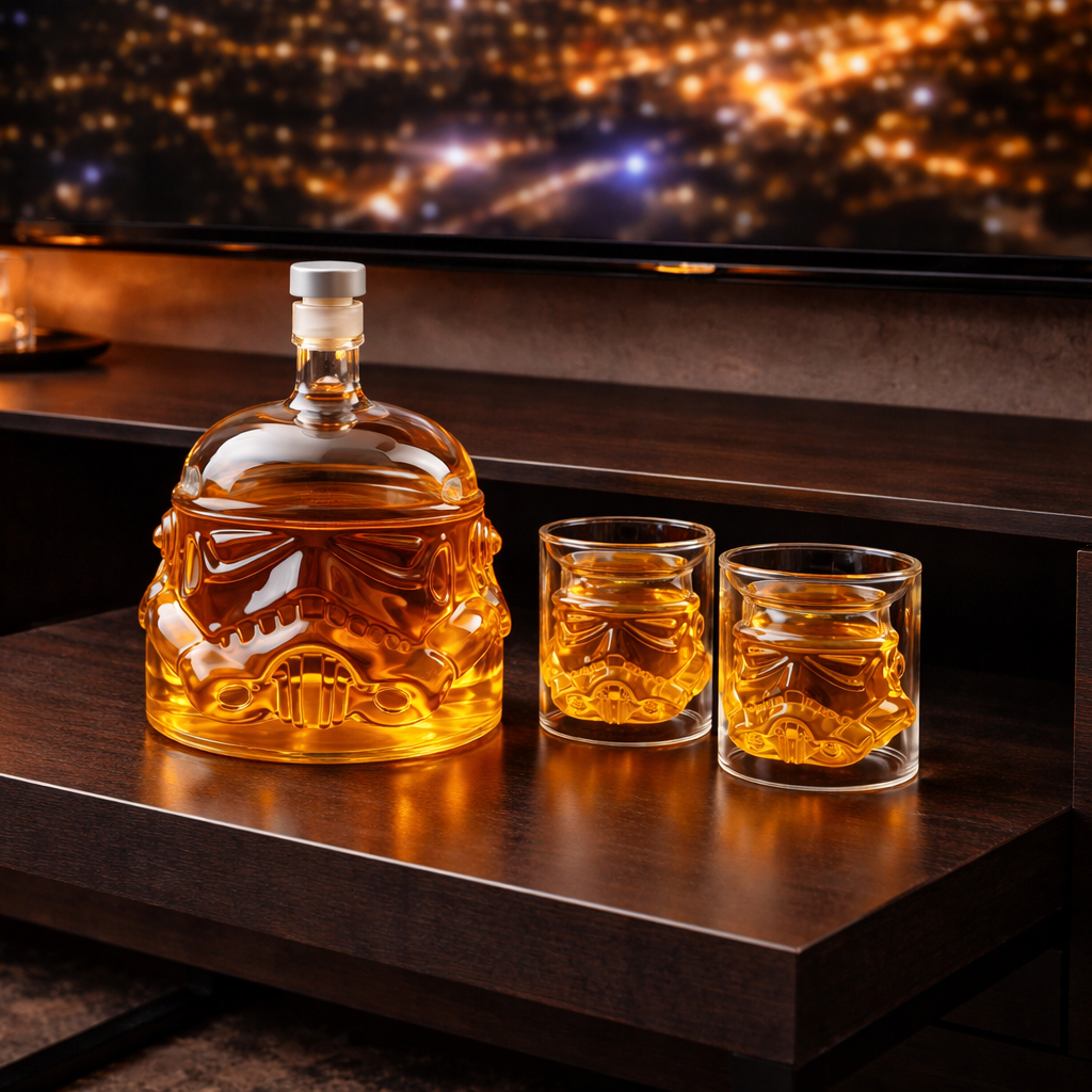 Set de Whisky – Licorera y Vasos