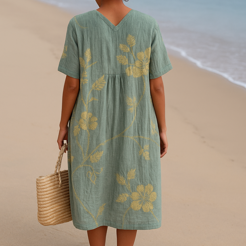 Vestido de Verano Cómodo Costa Esmeralda