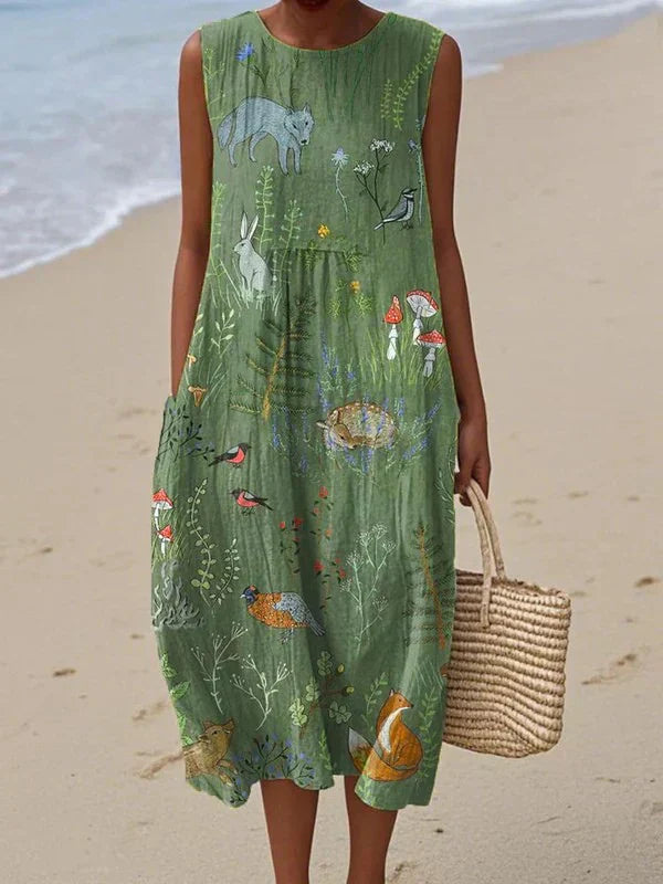 Vestido de Verano Cómodo Río Lagartos