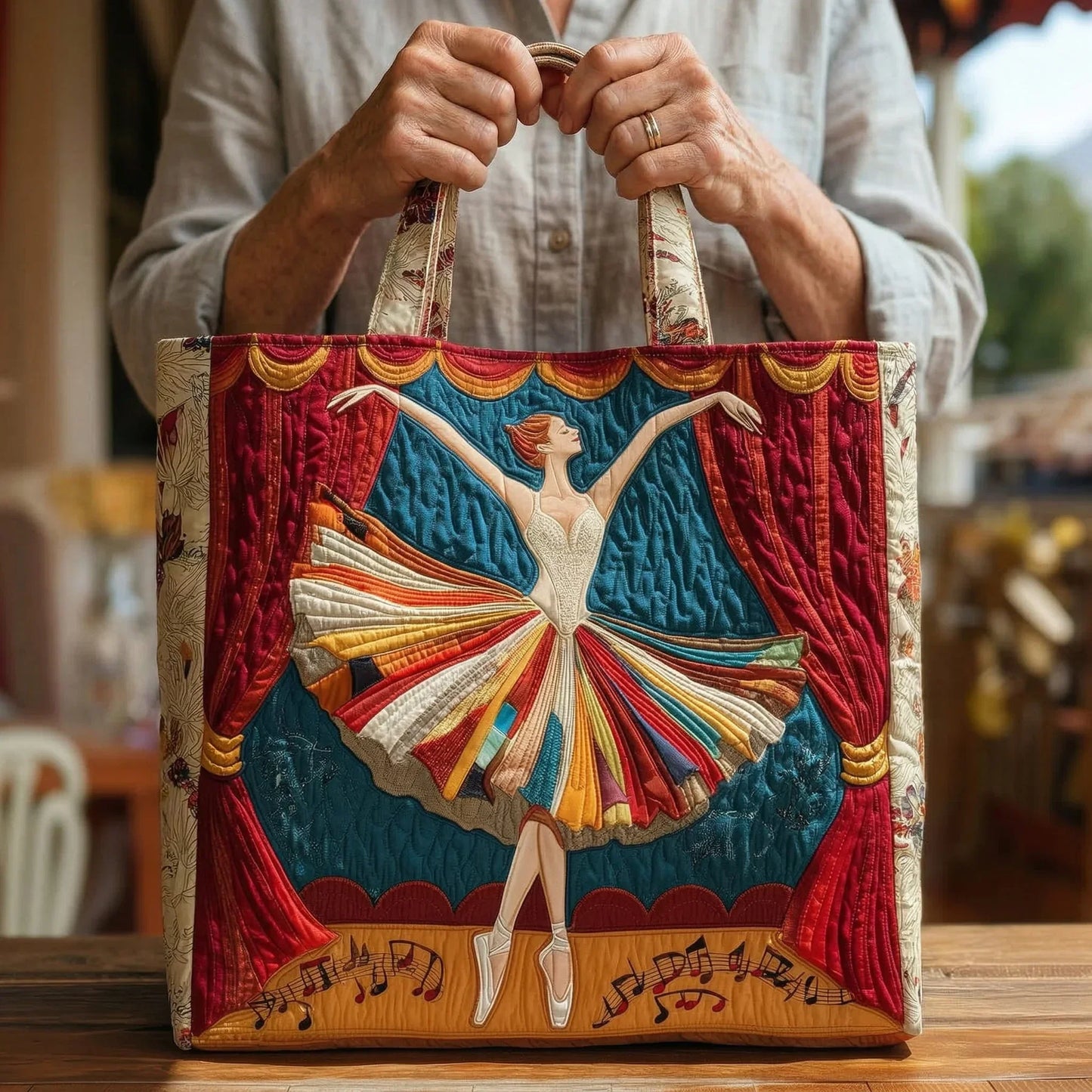Bolsa Acolchada – Bailarina Elegante