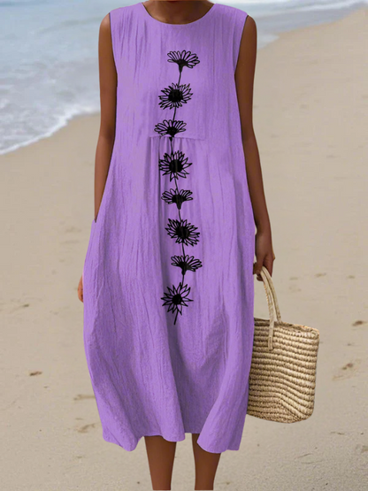 Vestido de Verano Cómodo Chelem