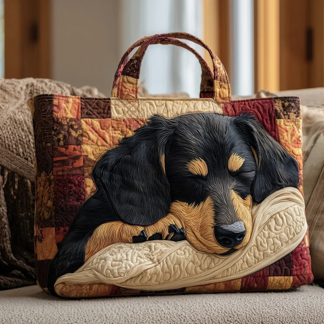 Bolsa Artesanal – Perro Salchicha