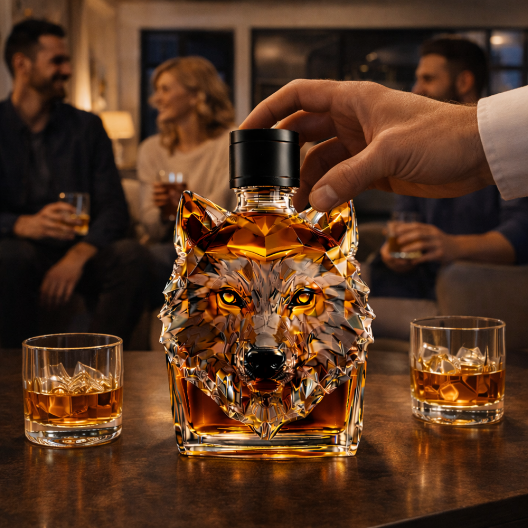 Licorera de Whisky – Edición Lobo