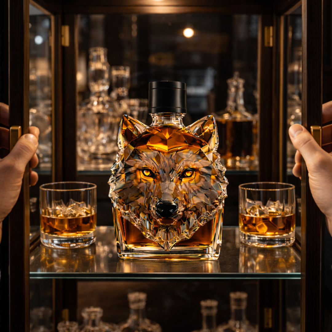 Licorera de Whisky – Edición Lobo