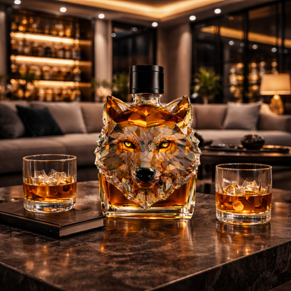 Licorera de Whisky – Edición Lobo