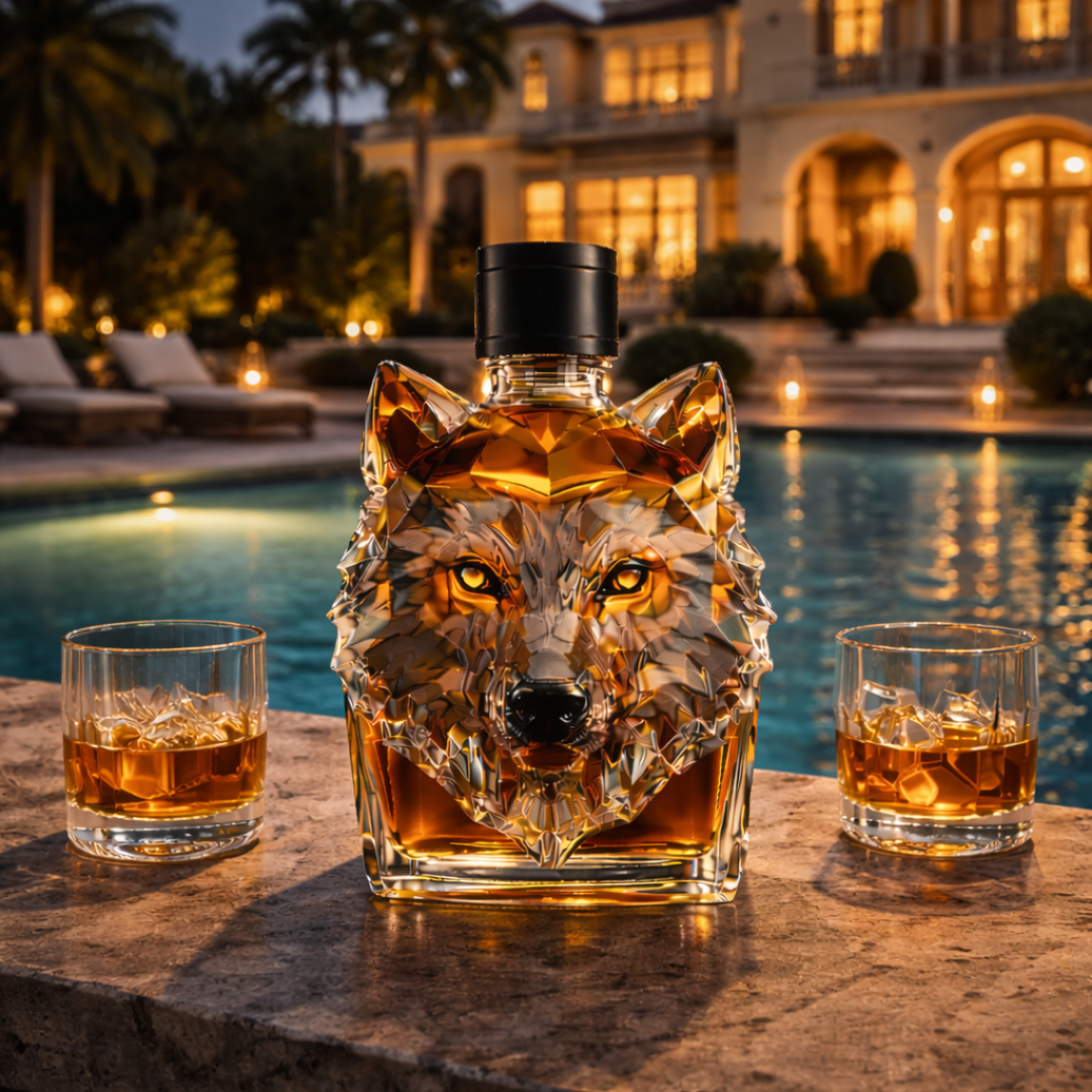 Licorera de Whisky – Edición Lobo