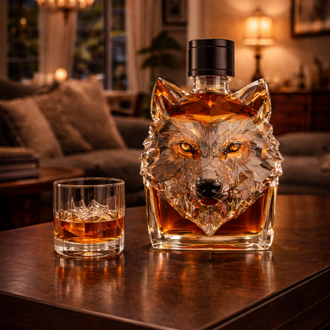 Licorera de Whisky – Edición Lobo