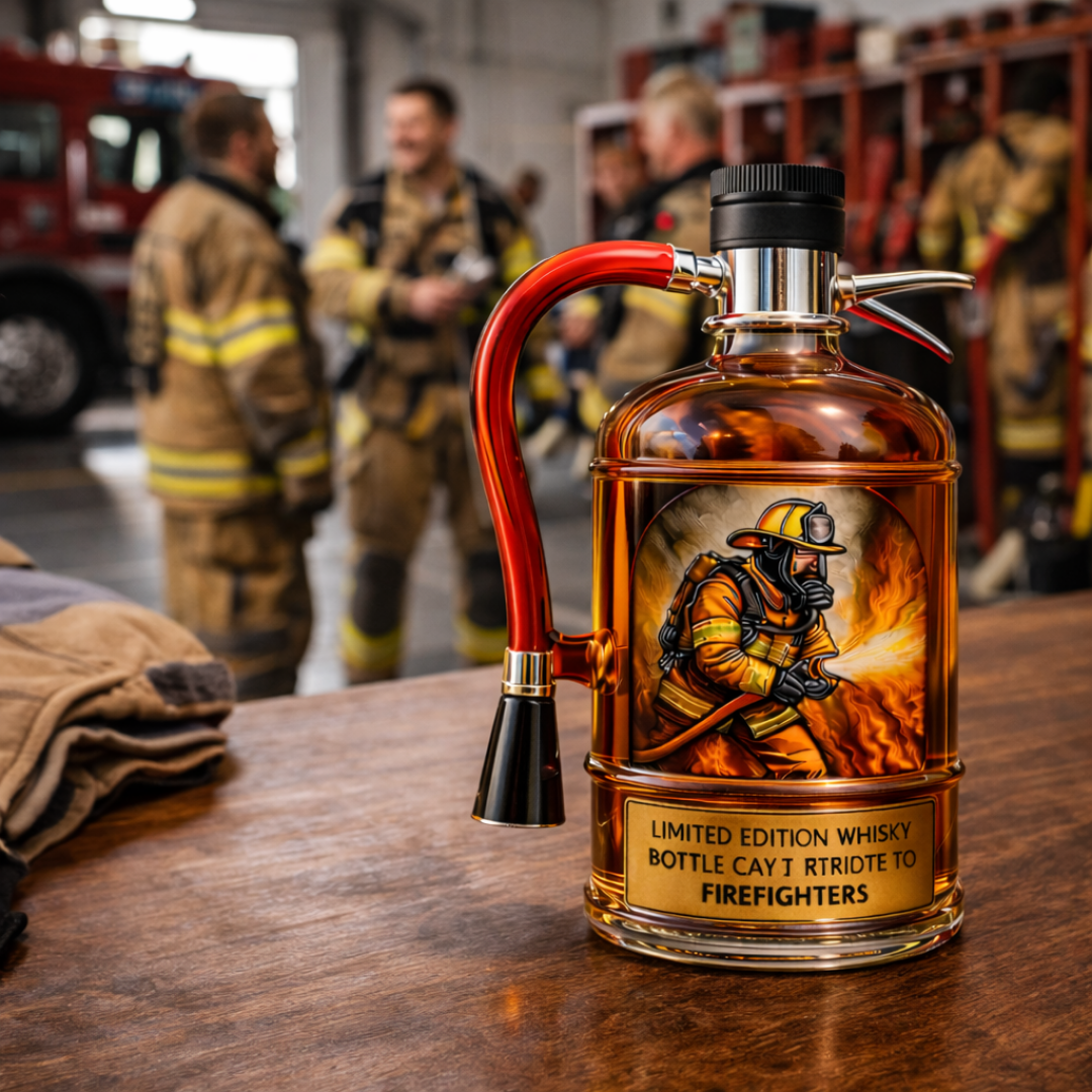 Licorera de Whisky – Edición Extintor