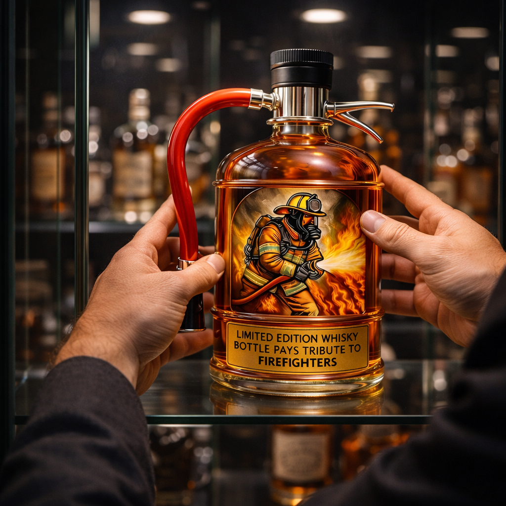 Licorera de Whisky – Edición Extintor