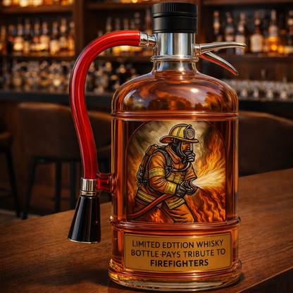 Licorera de Whisky – Edición Extintor
