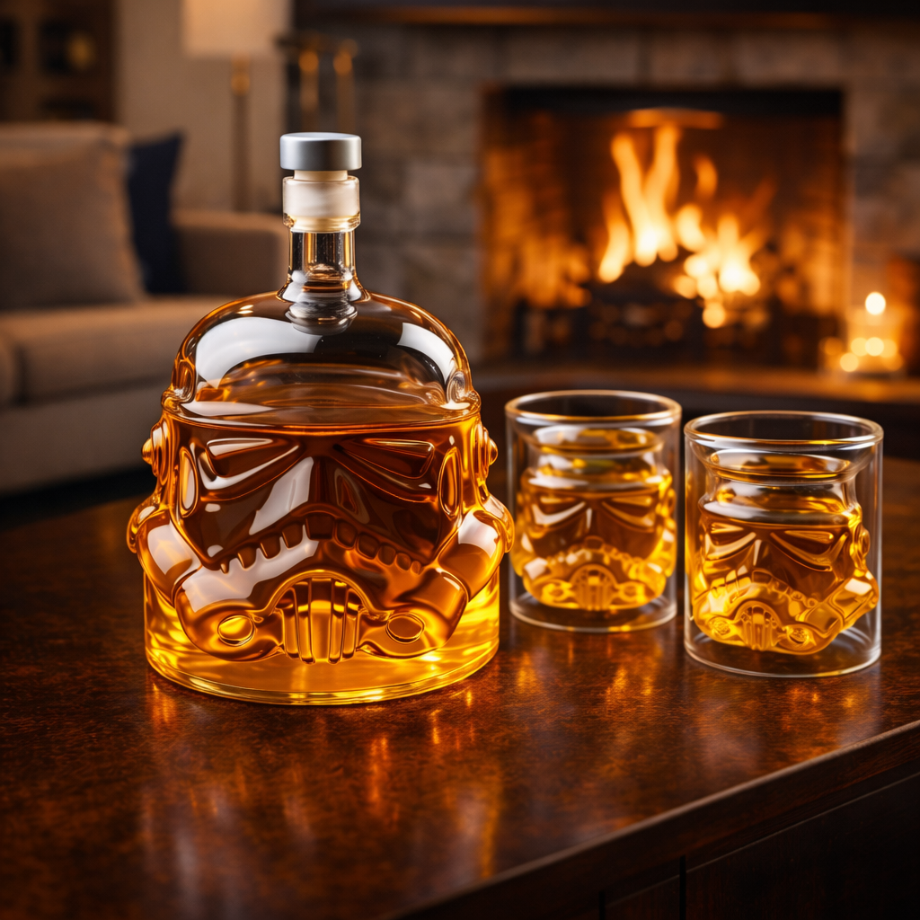 Set de Whisky – Licorera y Vasos