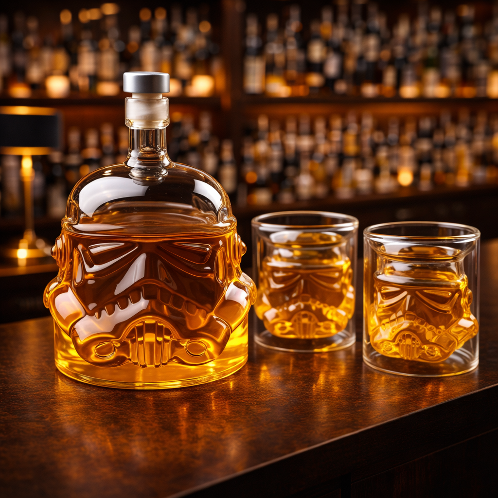 Set de Whisky – Licorera y Vasos