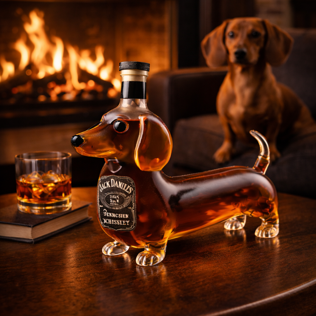 Licorera de Whisky – Edición Dachshund
