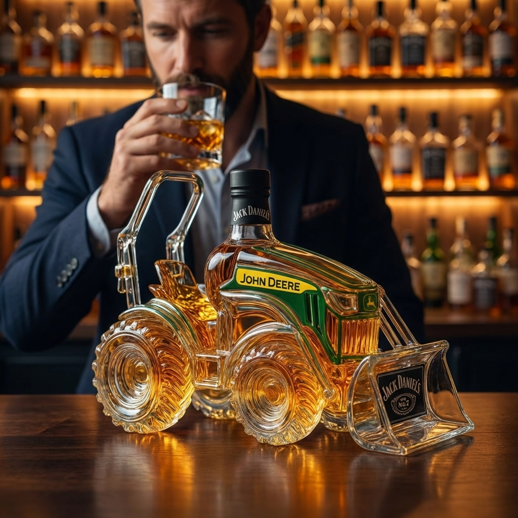 Licorera de Whisky – Edición Tractor