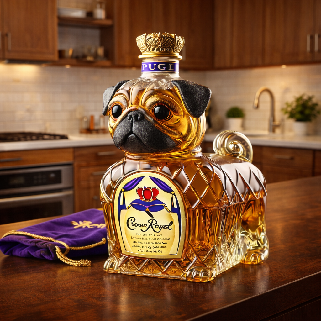 Licorera de Whisky – Edición Bulldog Francés