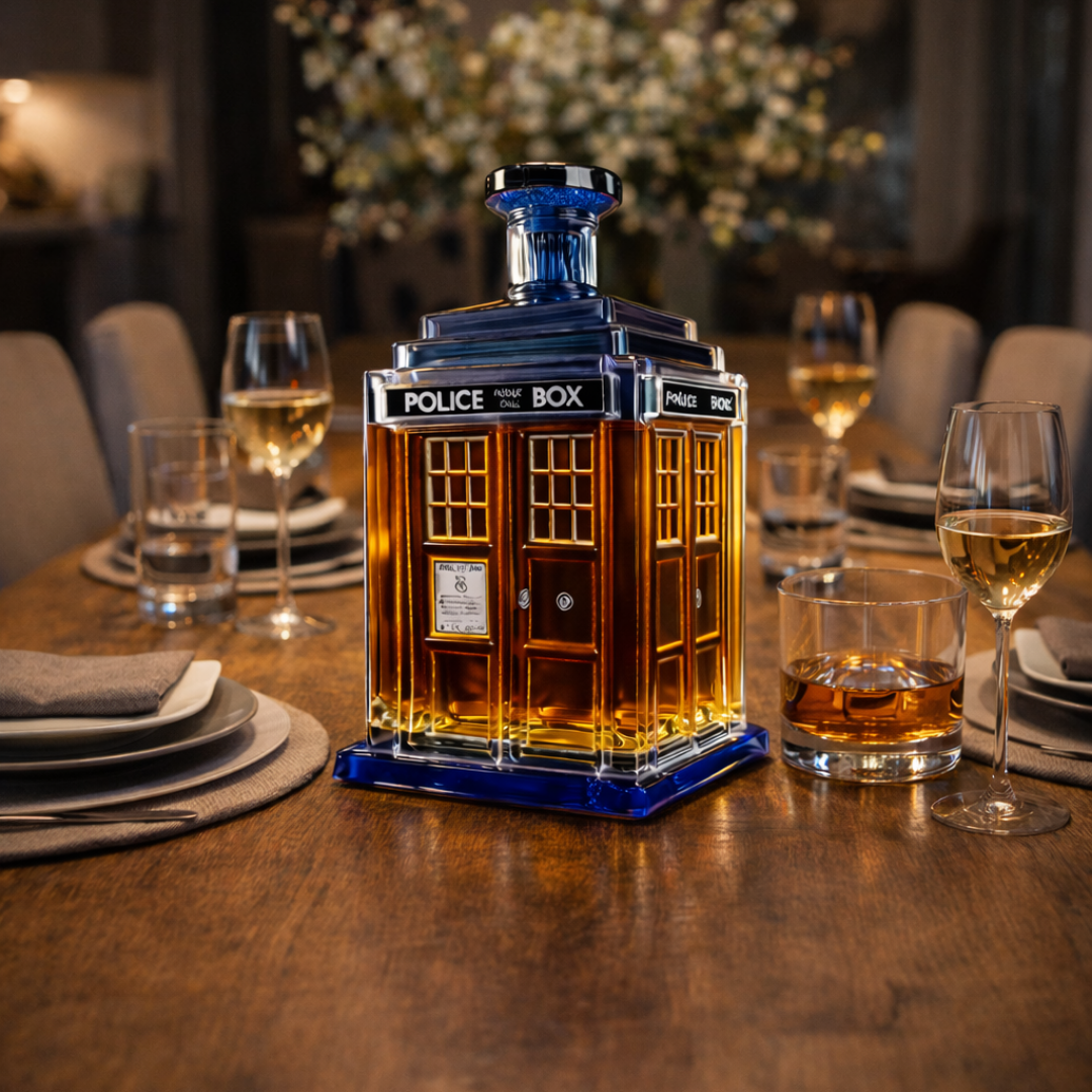 Licorera de Whisky – Edición Cabina Británica
