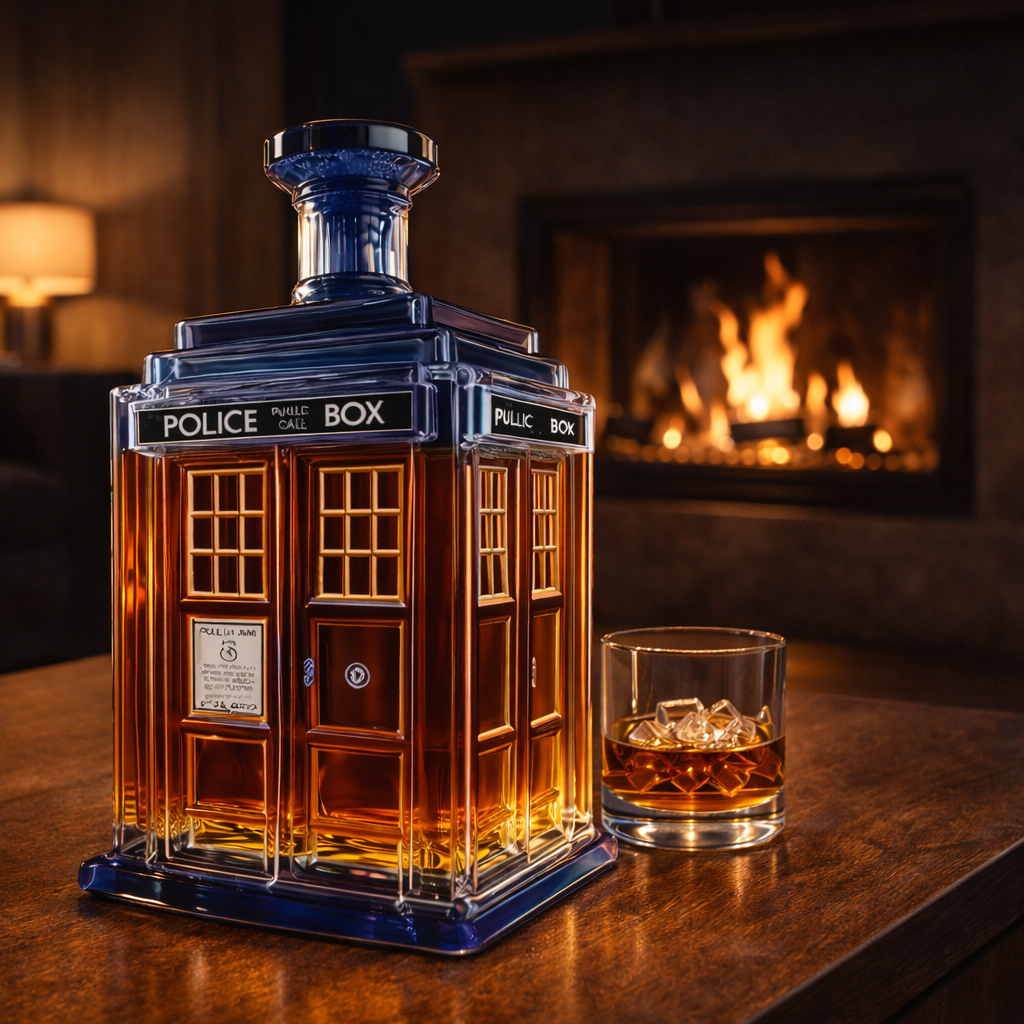 Licorera de Whisky – Edición Cabina Británica
