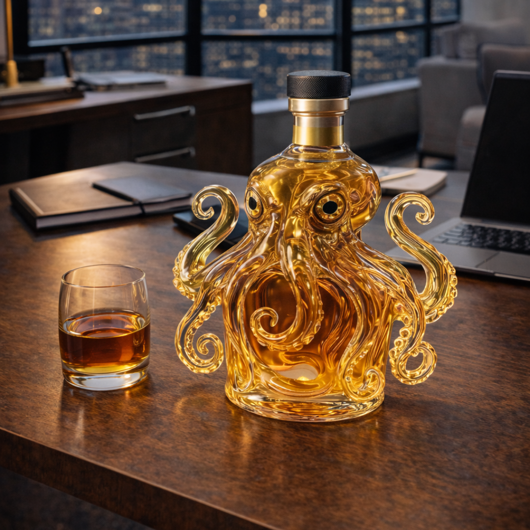 Licorera de Whisky – Edición Pulpo