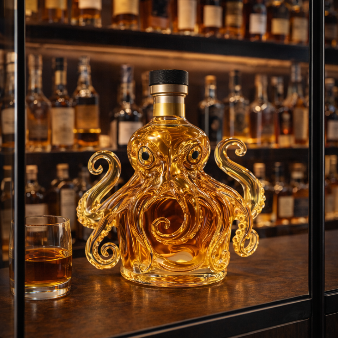 Licorera de Whisky – Edición Pulpo