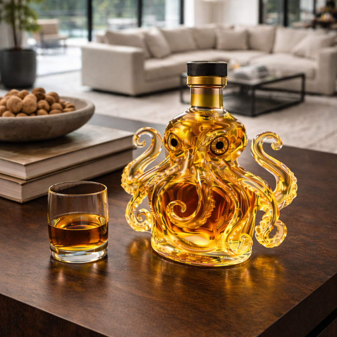 Licorera de Whisky – Edición Pulpo