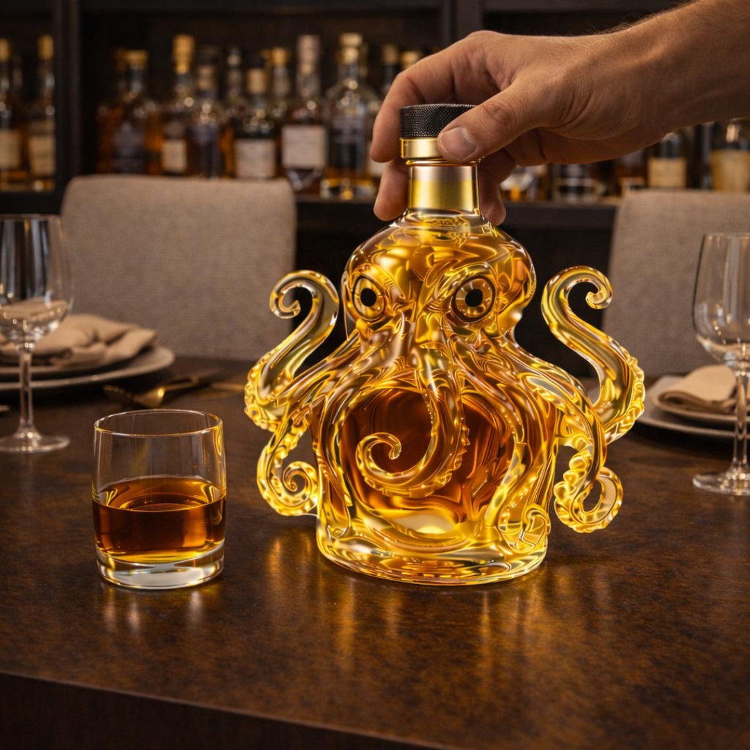 Licorera de Whisky – Edición Pulpo