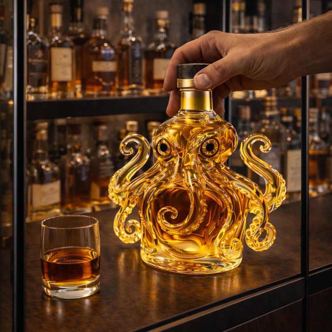 Licorera de Whisky – Edición Pulpo