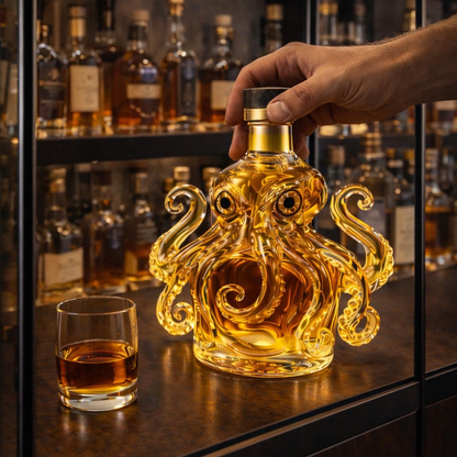 Licorera de Whisky – Edición Pulpo