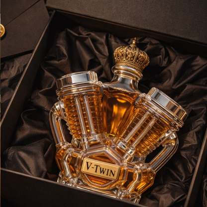 Licorera de Whisky – Edición Motor V-Twin