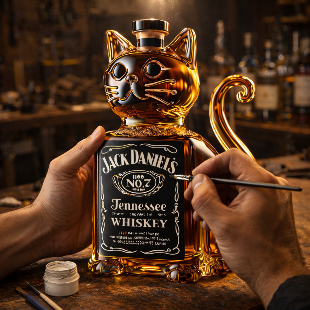 Licorera de Whisky – Edición Gato