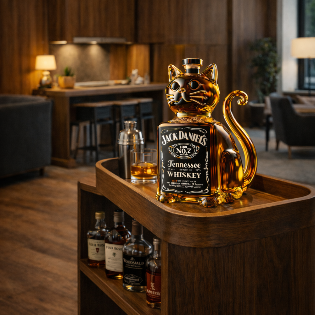 Licorera de Whisky – Edición Gato