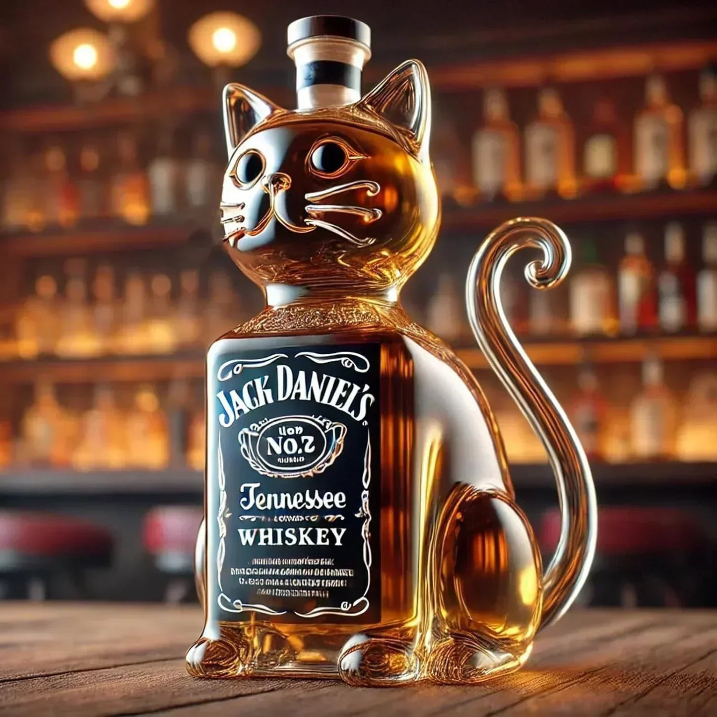 Licorera de Whisky – Edición Gato