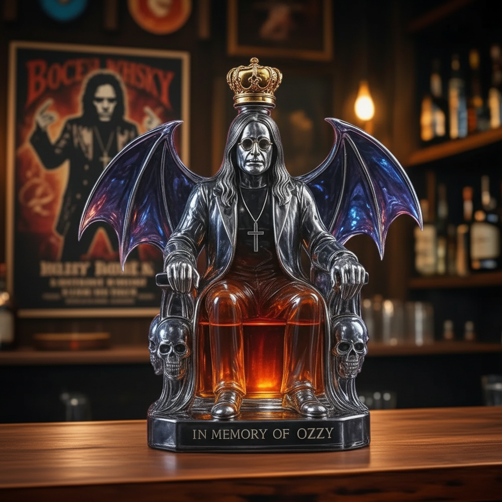 Licorera de Whisky – Edición Leyenda del Rock