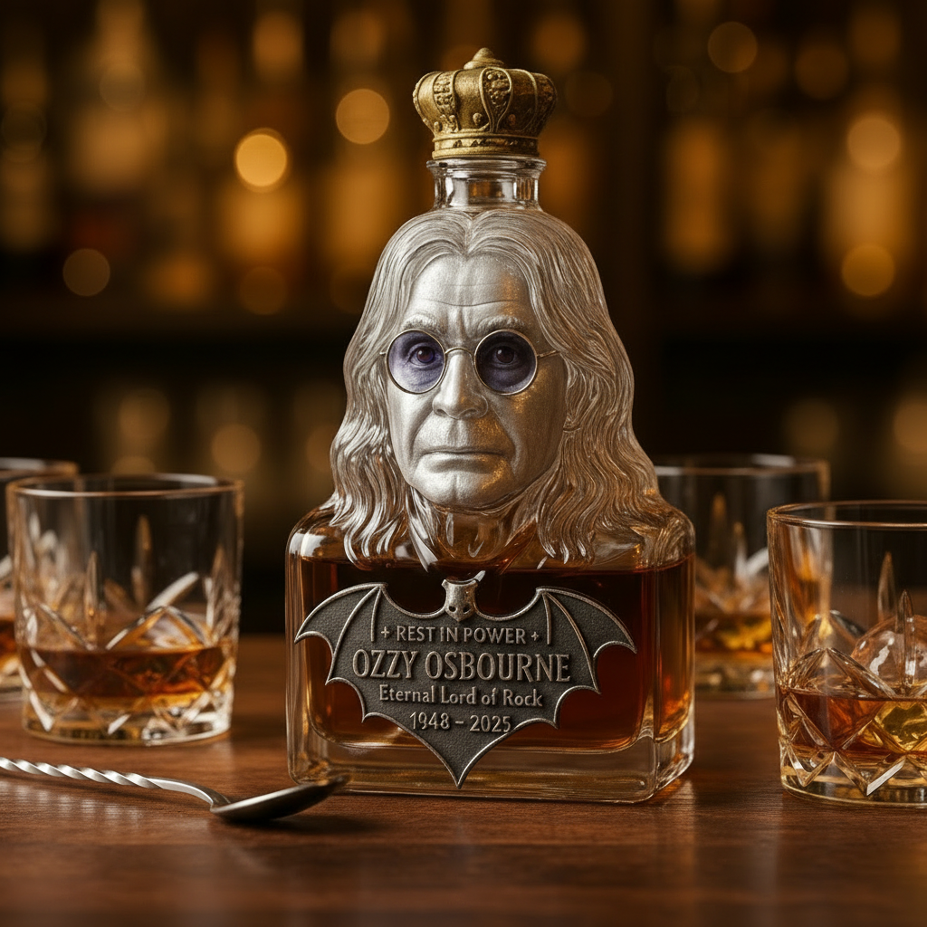 Licorera de Whisky – Edición Tributo Rock
