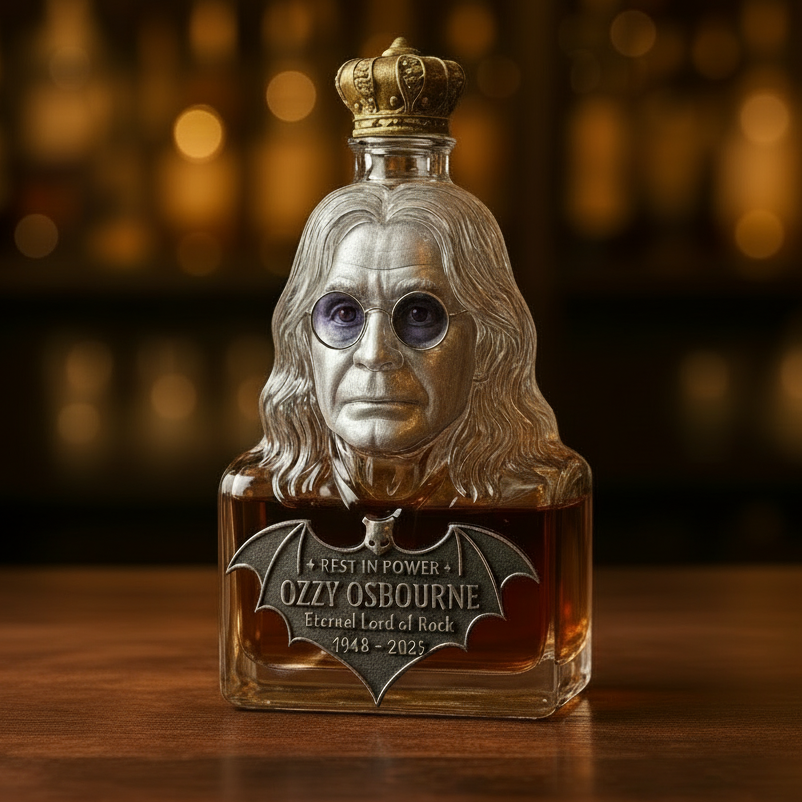 Licorera de Whisky – Edición Tributo Rock