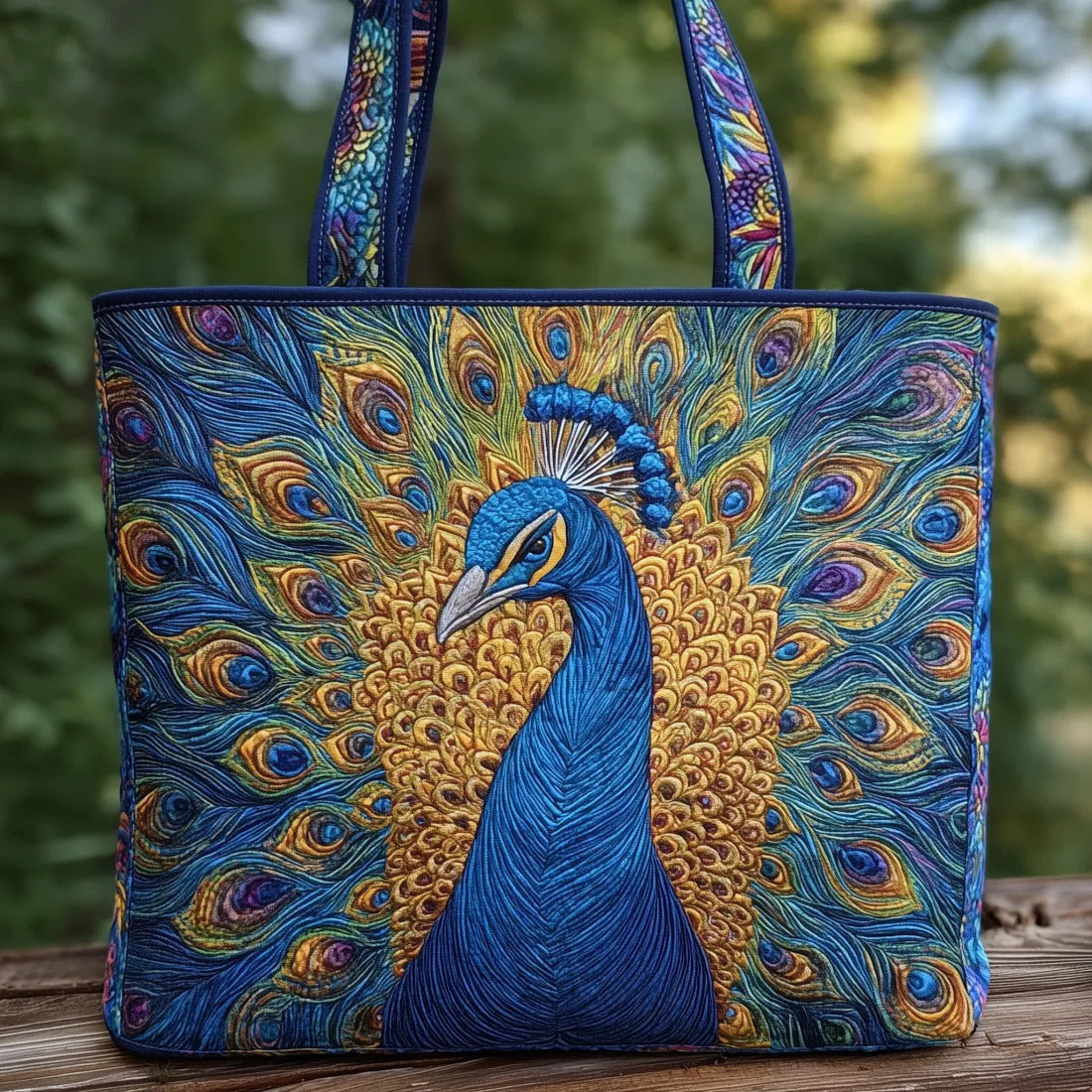Bolsa Artesanal – Pavo Real