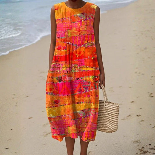 Vestido de Verano Cómodo Camboya