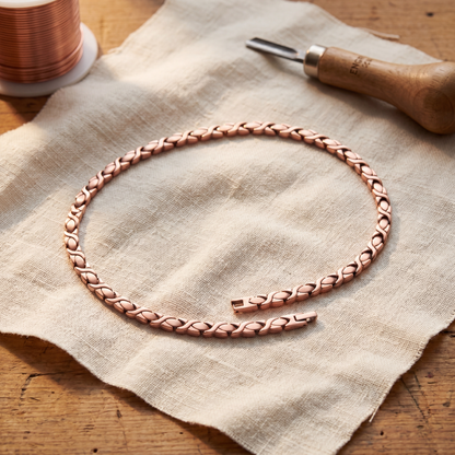 Collar de cobre Cedro
