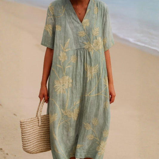 Vestido de Verano Cómodo Costa Esmeralda