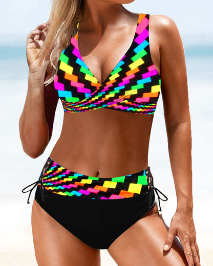 Bikini alegre y colorido