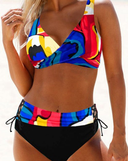 Bikini alegre y colorido