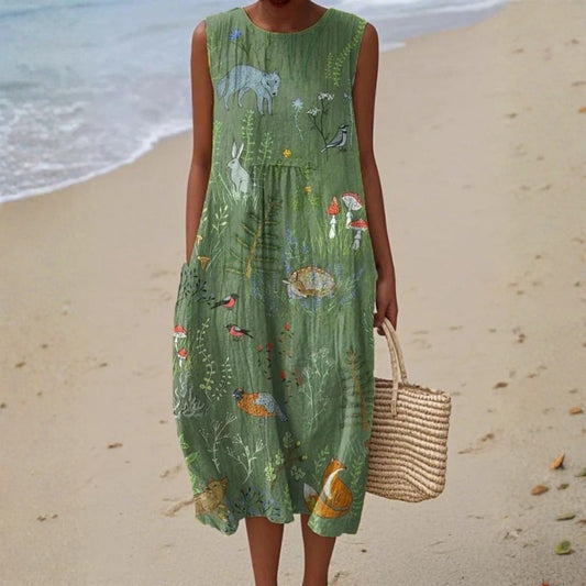 Vestido de Verano Cómodo Río Lagartos