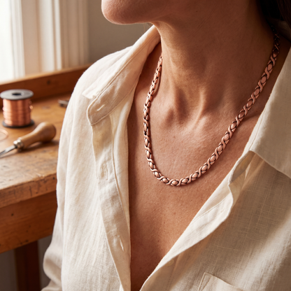 Collar de cobre Cedro