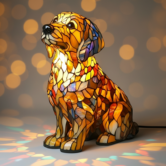 Buddy Golden Retriever Radiante y Espiritual