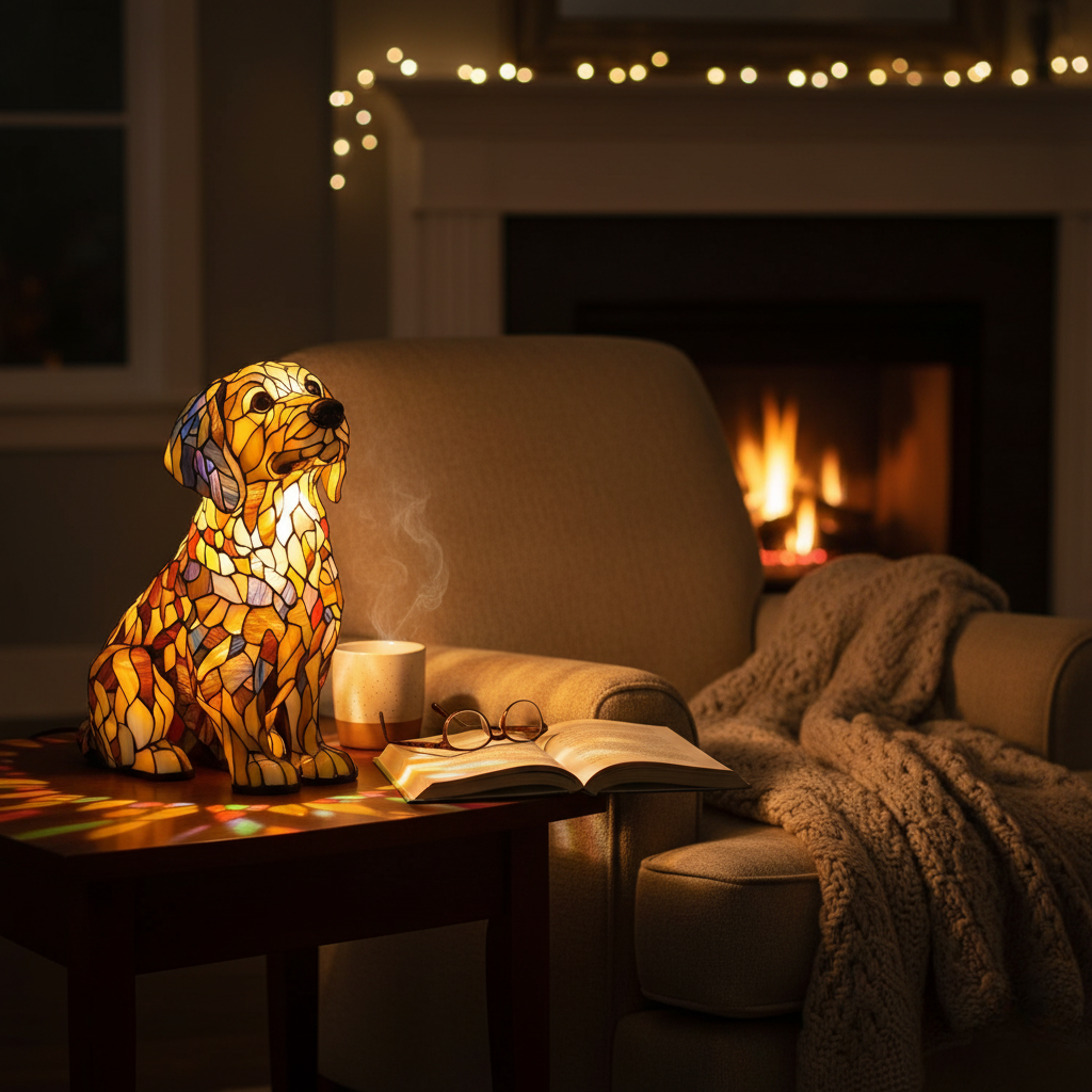 Buddy Golden Retriever Radiante y Espiritual