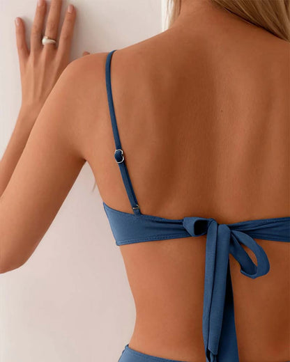 Bikini de dos piezas sexy y a la moda