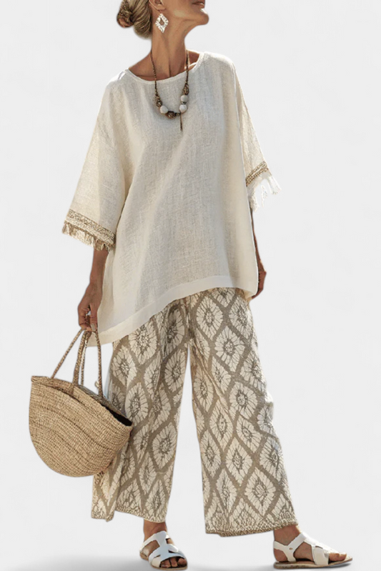 Conjunto Boho Chic Elegante