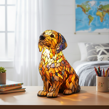 Buddy Golden Retriever Radiante y Espiritual