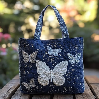 Bolsa Artesanal – Mariposa Plateada