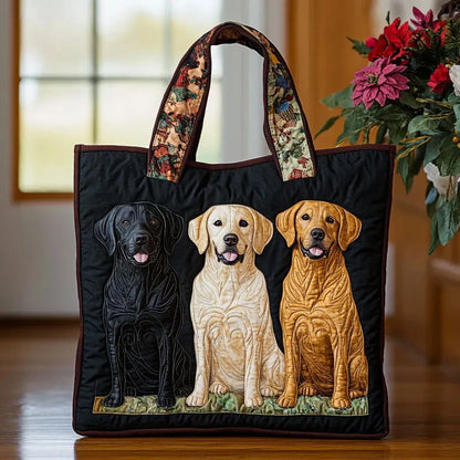 Bolsa de Mano Artesanal – Tres Labradores